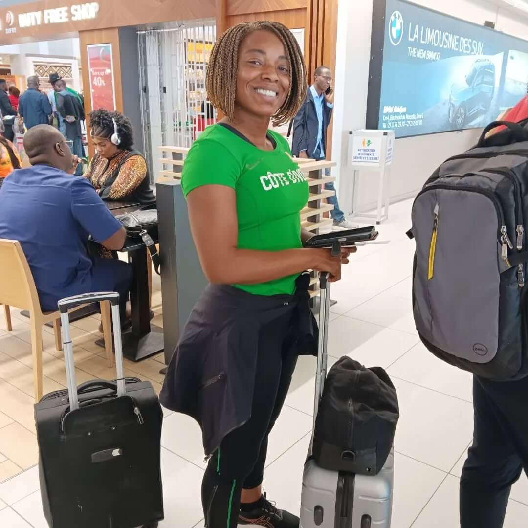 Marie Gnahoré double médaillée au championnat d&rsquo;Afrique d&rsquo;athlétisme masters 2023