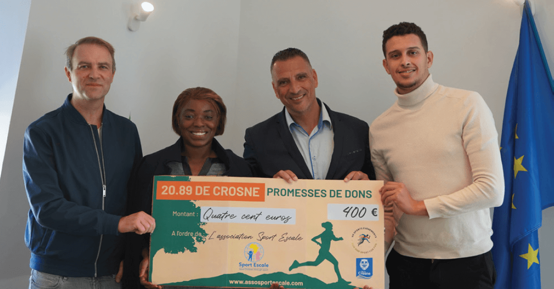 Marie Gnahoré dans le Crosne Info Novembre-Décembre 2025